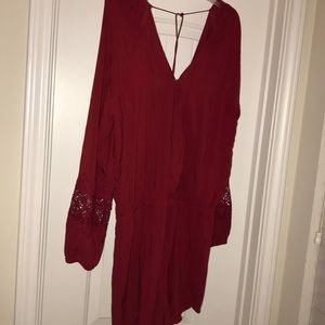 A red romper